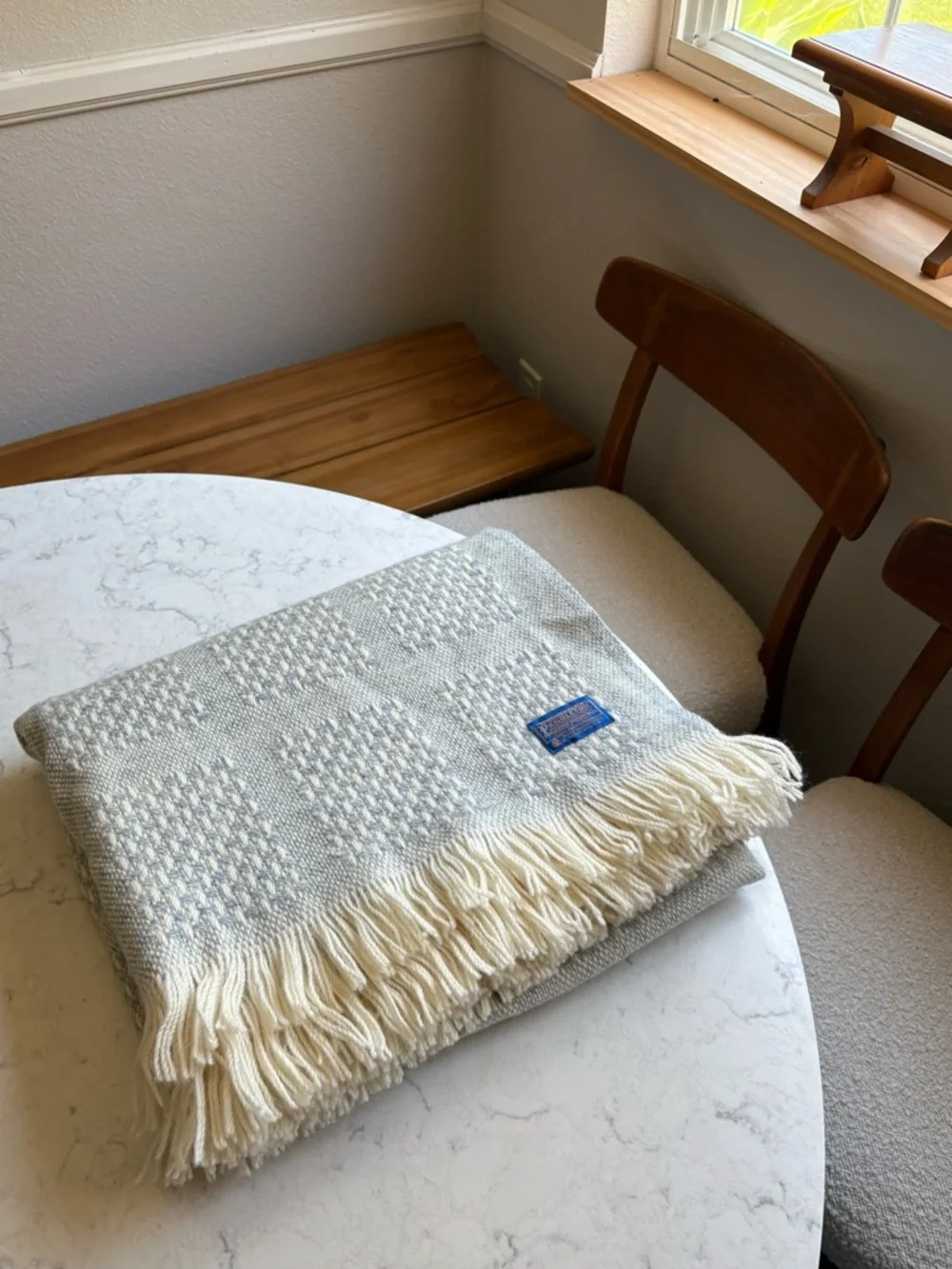 Vintage Pendleton Pure Virgin Wool Throw Blanket - Picture 5 of 11